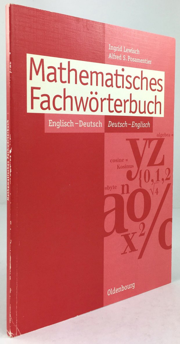 Abbildung von "Mathematisches Fachwörterbuch Englisch - Deutsch, Deutsch - Englisch."