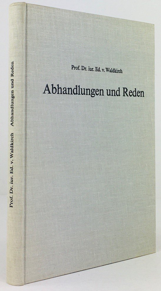 Abbildung von "Abhandlungen und Reden."