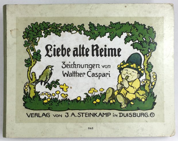 Abbildung von "Liebe alte Reime. Zeichnungen von Walther Caspari."