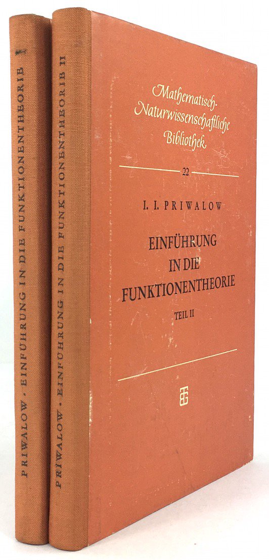 Abbildung von "Einführung in die Funktionentheorie. Teil I. Mit 71 Abbildungen (und) Teil II..."