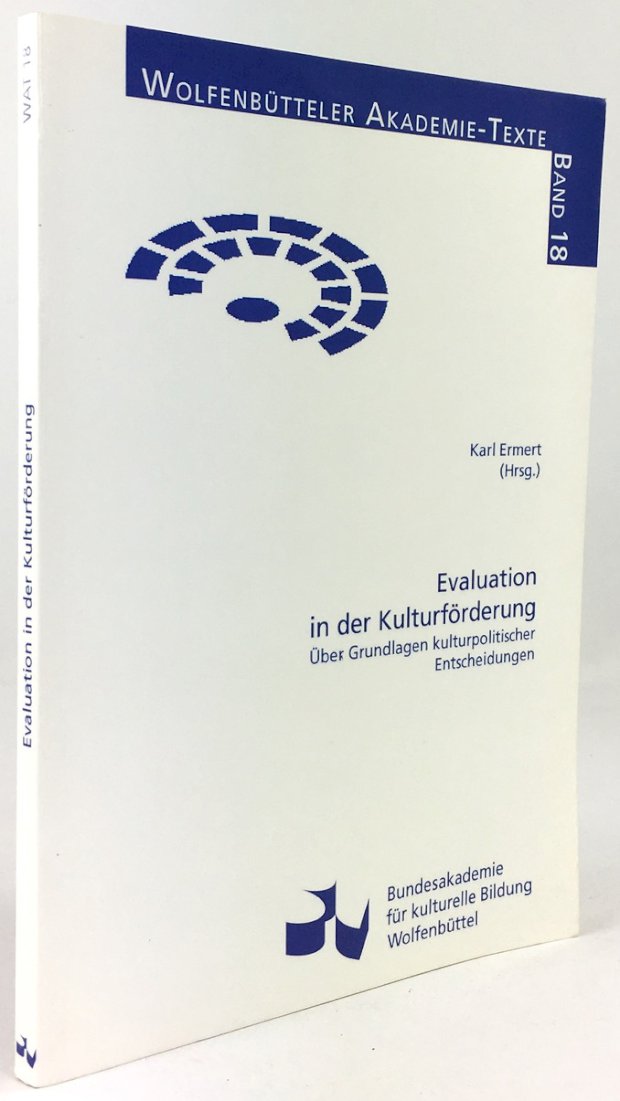 Abbildung von "Evaluation in der Kulturförderung. Über Grundlagen kulturpolitischer Entscheidungen."