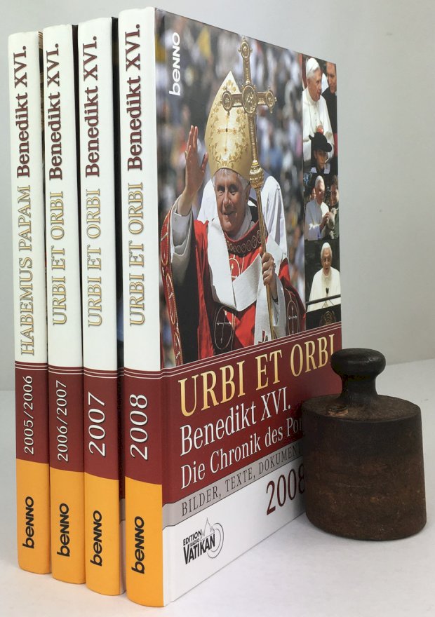 Abbildung von "Benedikt XVI. Die Chronik des Pontifikats. Bilder, Texte, Dokumente. (In 4 Bänden)..."