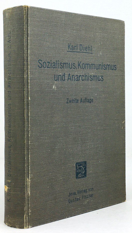 Abbildung von "Ãber Sozialismus, Kommunismus und Anarchismus. Zwanzig Vorlesungen. Zweite, vermehrte Auflage."