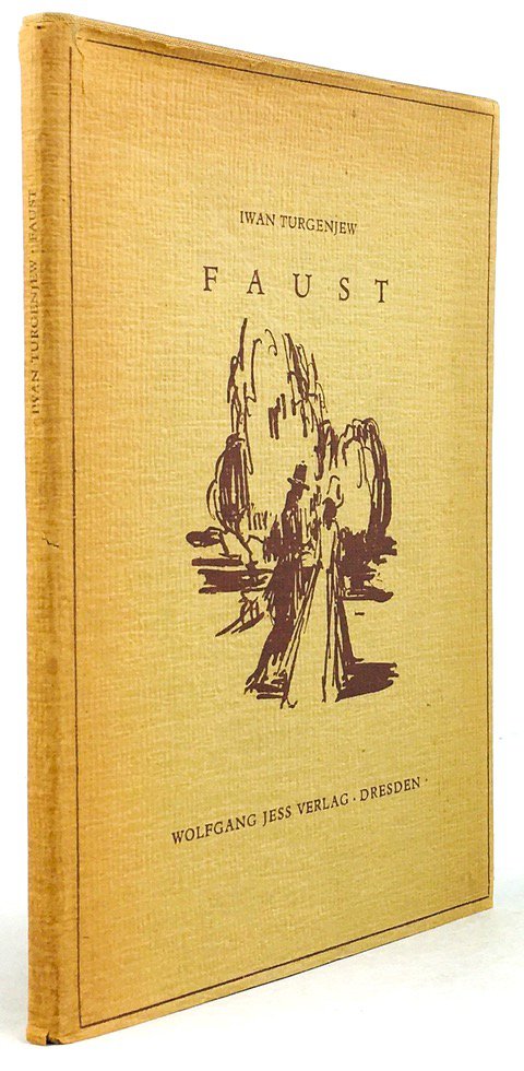 Abbildung von "Faust. Federzeichnungen von Hann Georgi. Die Übertragung ins Deutsche besorgte Friedrich Bodenstedt."