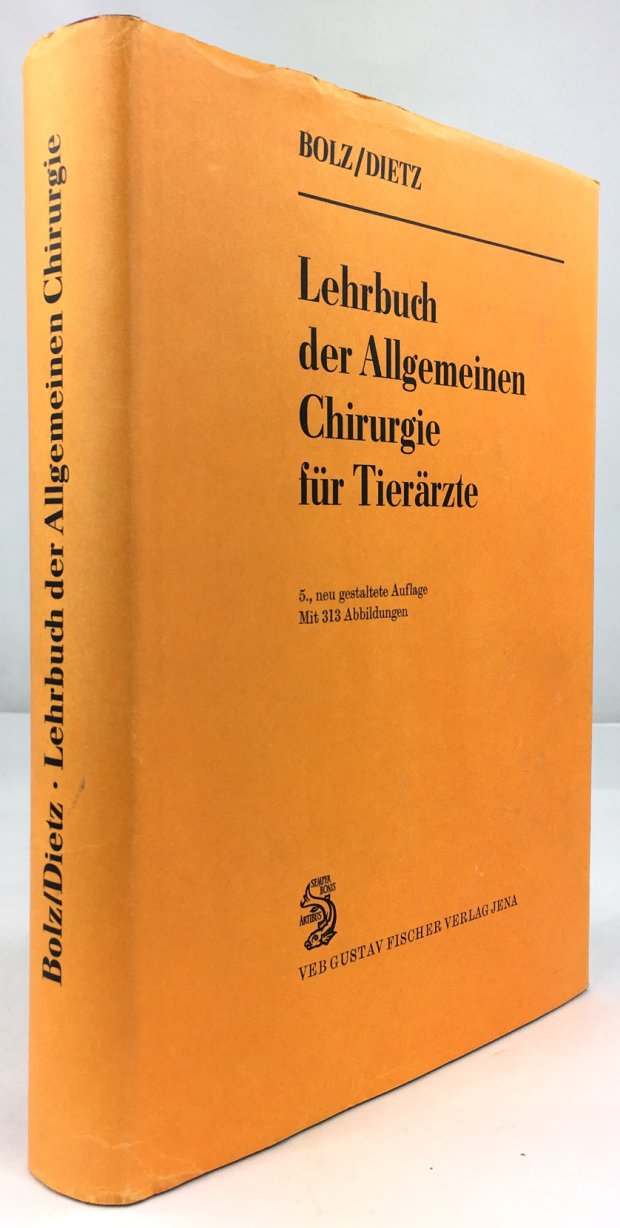 Abbildung von "Lehrbuch der Allgemeinen Chirurgie für Tierärzte. Bearbeitet von A. De Moor,..."