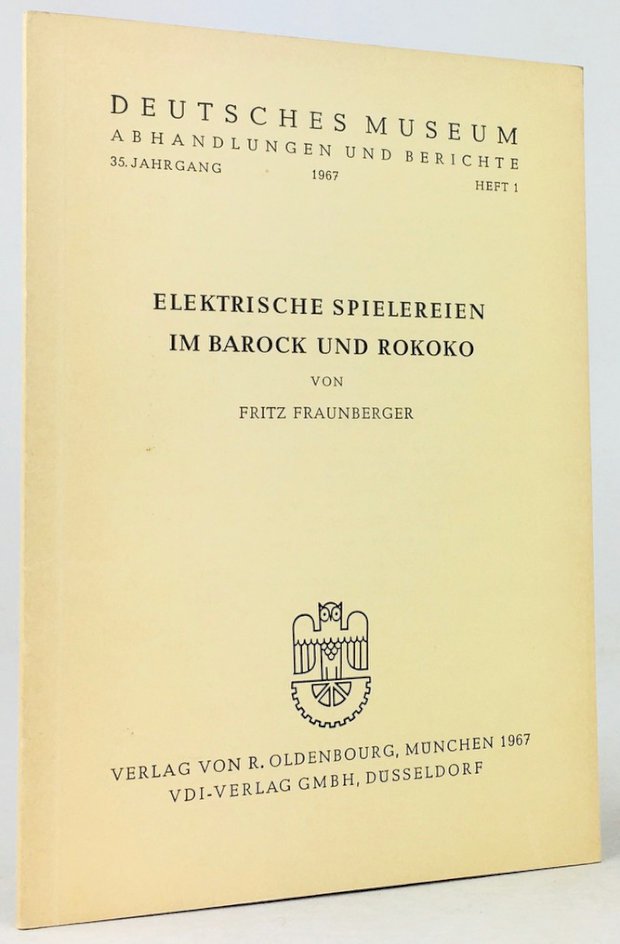 Abbildung von "Elektrische Spielereien im Barock und Rokoko. Mit 28 Abbildungen."