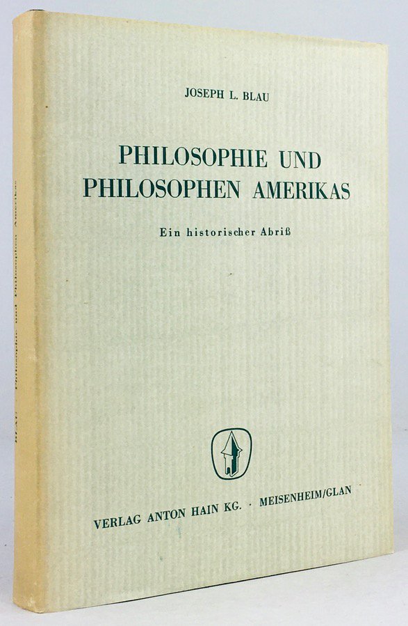 Abbildung von "Philosophie und Philosophen Amerikas. Ein historischer Abriß."