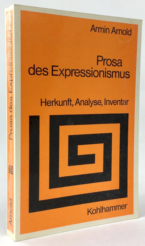 Abbildung von "Prosa des Expressionismus. Herkunft, Analyse, Inventar."