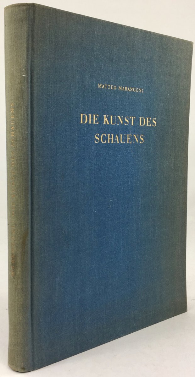 Abbildung von "Die Kunst des Schauens. Wie betrachtet man Bilder und Plastiken ? Ins Deutsche übertragen von Hans Markun..."