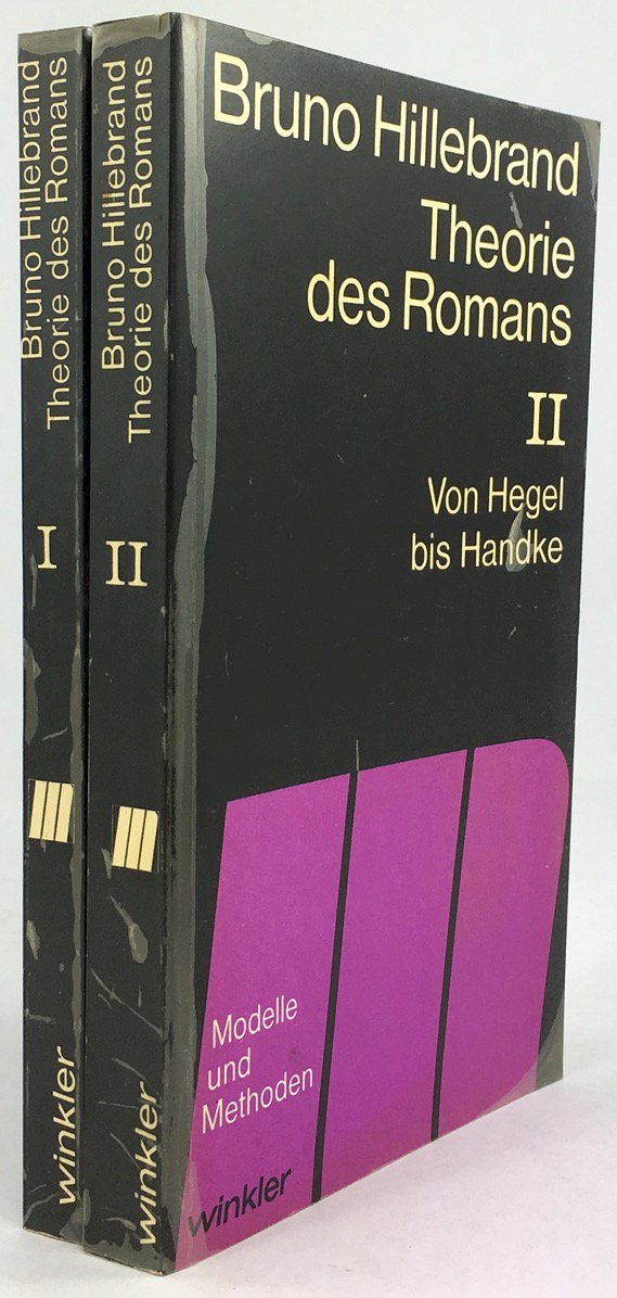 Abbildung von "Theorie des Romans. Bd. I : Von Heliodor bis Jean Paul. Bd. II : Von Hegel bis Handke"