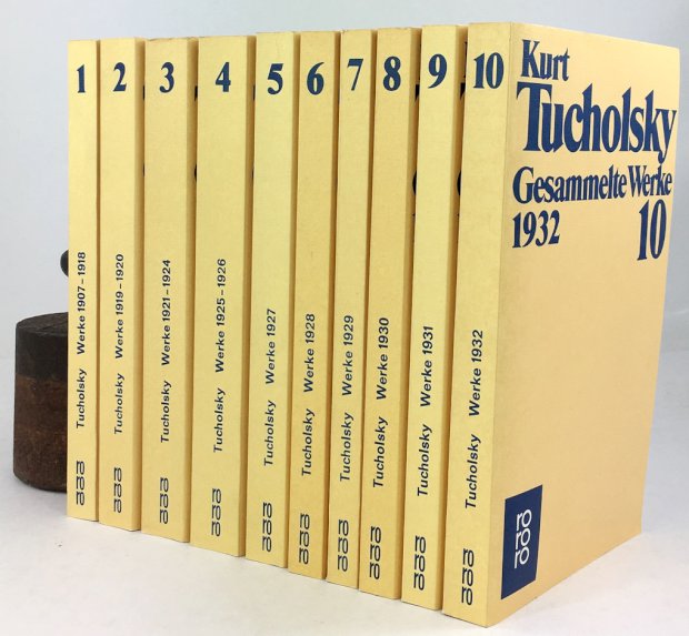 Abbildung von "Gesammelte Werke in 10 Bänden. Herausgegeben von Mary Gerold - Tucholsky u. Fritz J. Raddatz."