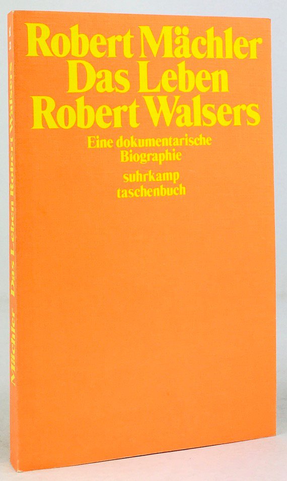 Abbildung von "Das Leben Robert Walsers. Eine dokumentarische Biographie."