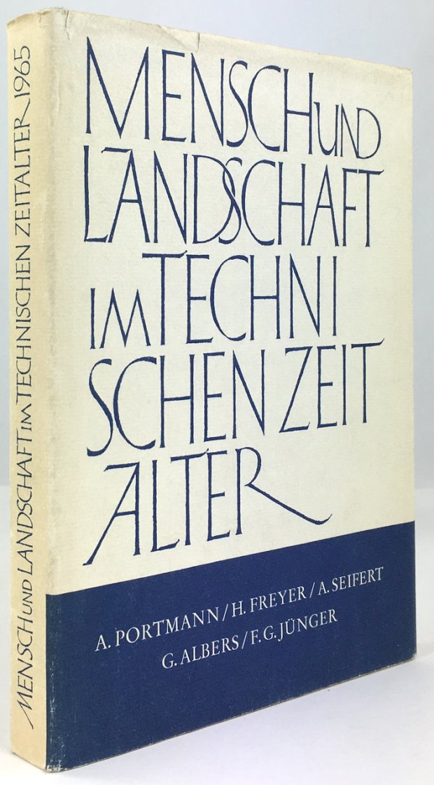 Abbildung von "Mensch und Landschaft im technischen Zeitalter. Zehnte Folge des Jahrbuchs Gestalt und Gedanke..."
