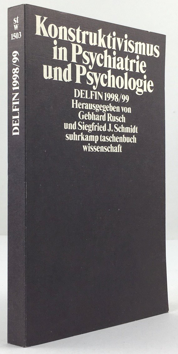 Abbildung von "Konstruktivismus in Psychiatrie und Psychologie. DELFIN 1998 / 1999."
