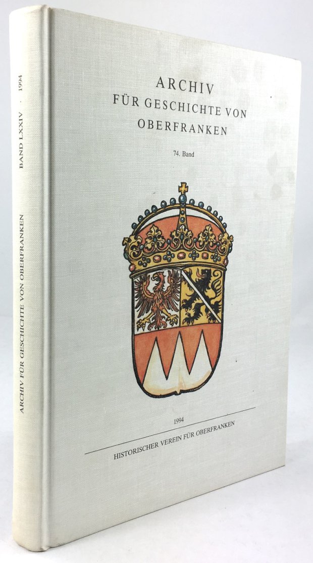 Abbildung von "Archiv für Geschichte von Oberfranken. 74. Band. (Enth. u.a. : Albrecht Bald : Hof und Selb..."