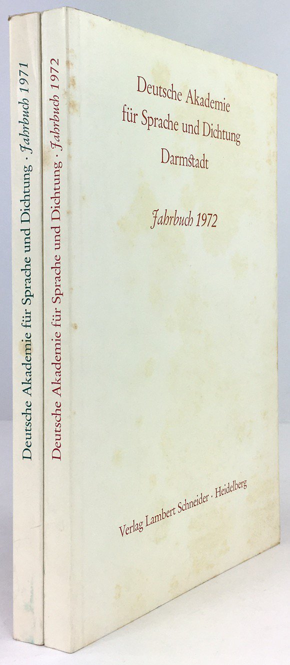 Abbildung von "Jahrbuch 1971 ,  Jahrbuch 1972."