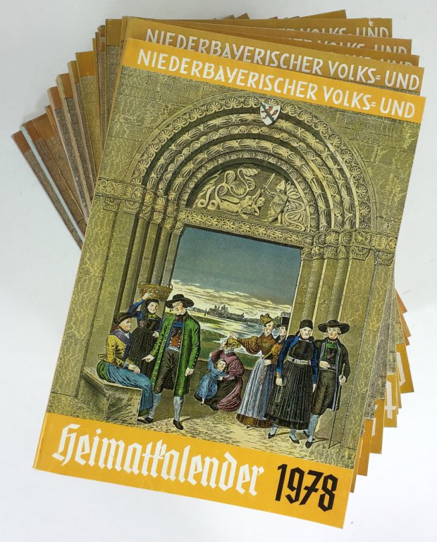 Abbildung von "Niederbayerischer Volks- und Heimat - Kalender auf das Jahrgang 1957 - 1978 = 22 Hefte."