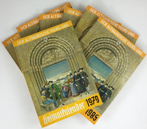 Abbildung von "Altbairischer Volks- und Heimat-Kalender auf das Jahr 1979 - 1985. = 7 Hefte."