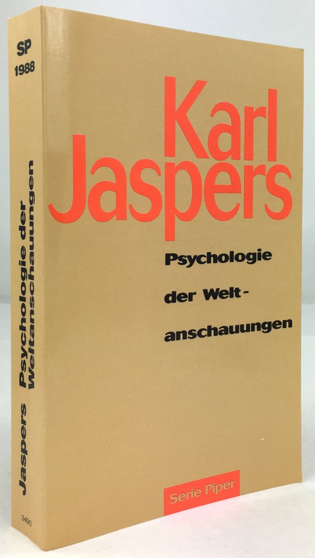 Abbildung von "Psychologie der Weltanschauungen. 2. Aufl."
