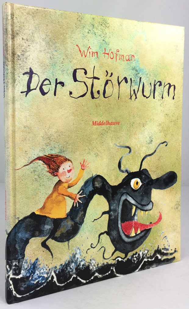 Abbildung von "Der Störwurm. Ein Lesebilderbuch. Aus dem Niederländischen von Hedwig von Bülow."