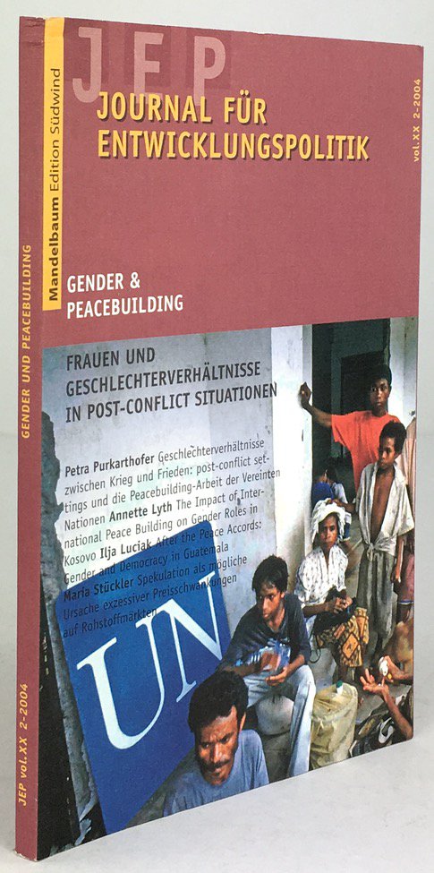 Abbildung von "Journal für Entwicklungspolitik (JEP) vol. XX 2-2004: Gender & Peacebuilding..."
