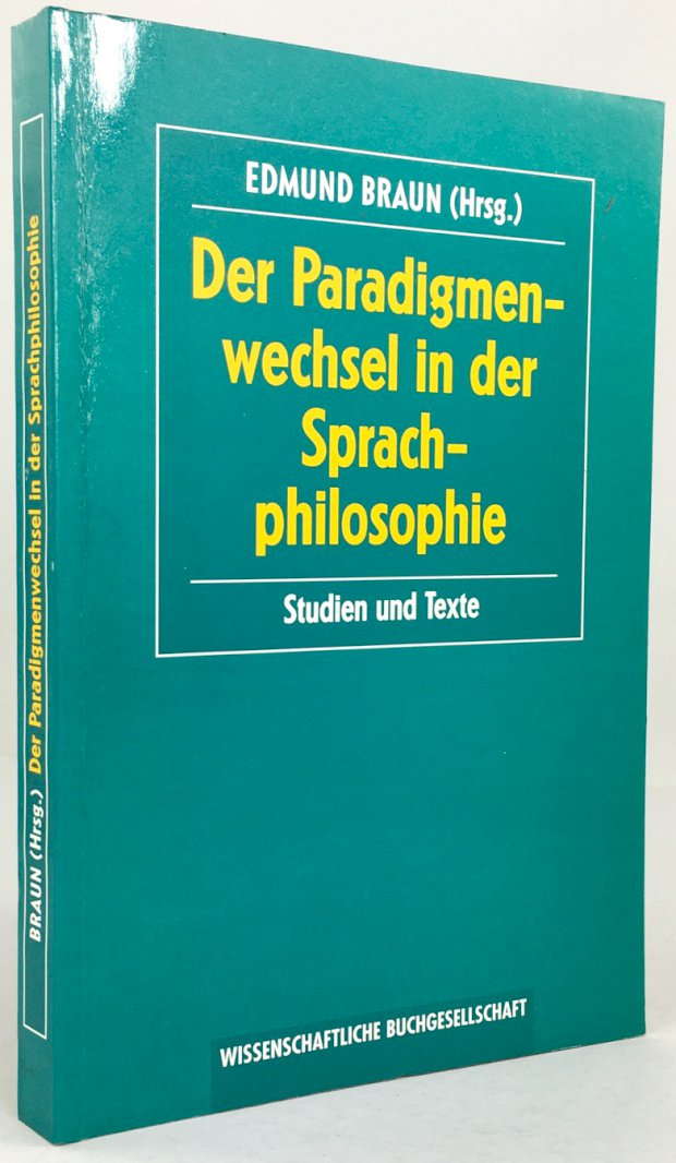 Abbildung von "Der Paradigmenwechsel in der Sprachphilosophie. Studien und Texte."