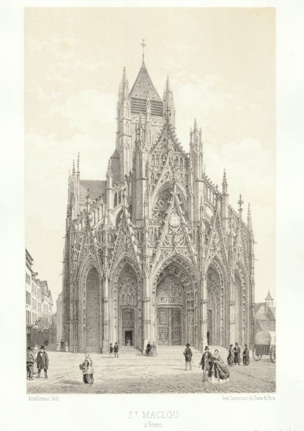 Abbildung von "St. Maclou à Rouen."