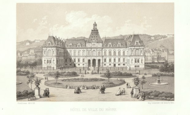 Abbildung von "Hôtel de Ville du Hâvre."