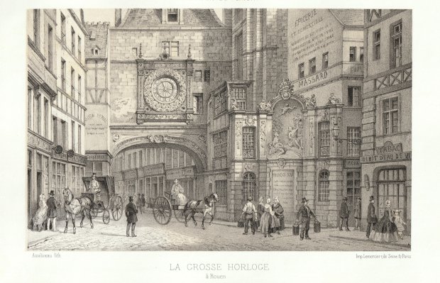 Abbildung von "La Grosse Horloge à Rouen."