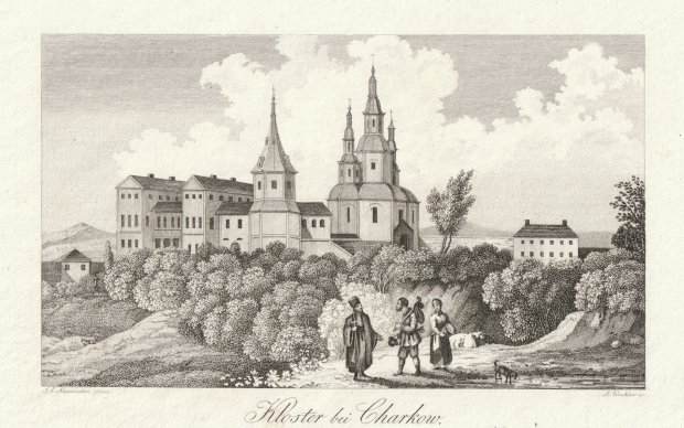 Abbildung von "Kloster bei Charkow."