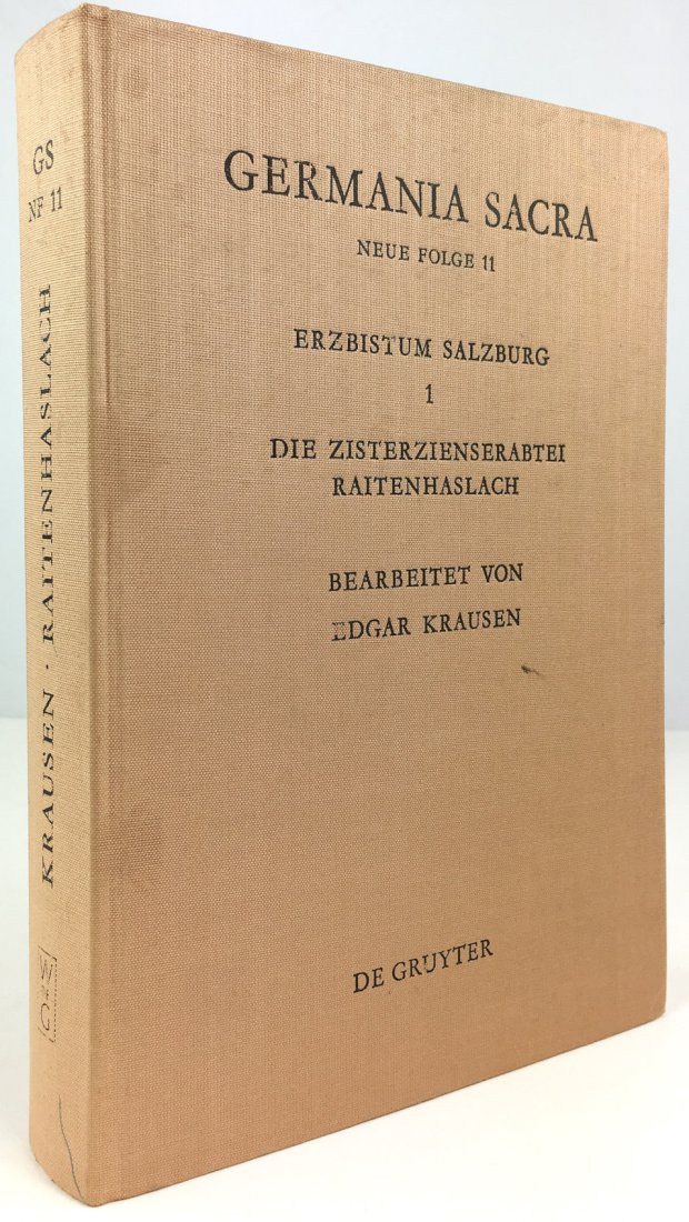 Abbildung von "Das Erzbistum Salzburg. 1 : Die Zisterzienserabtei Raitenhaslach."