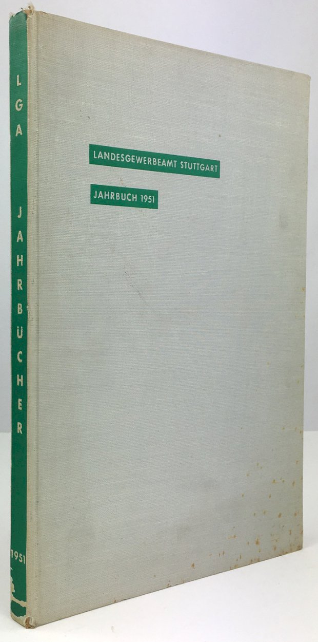 Abbildung von "Landesgewerbeamt Stuttgart - Jahrbuch 1951."