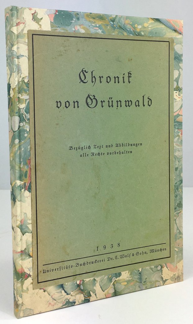 Abbildung von "Chronik von Grünwald."