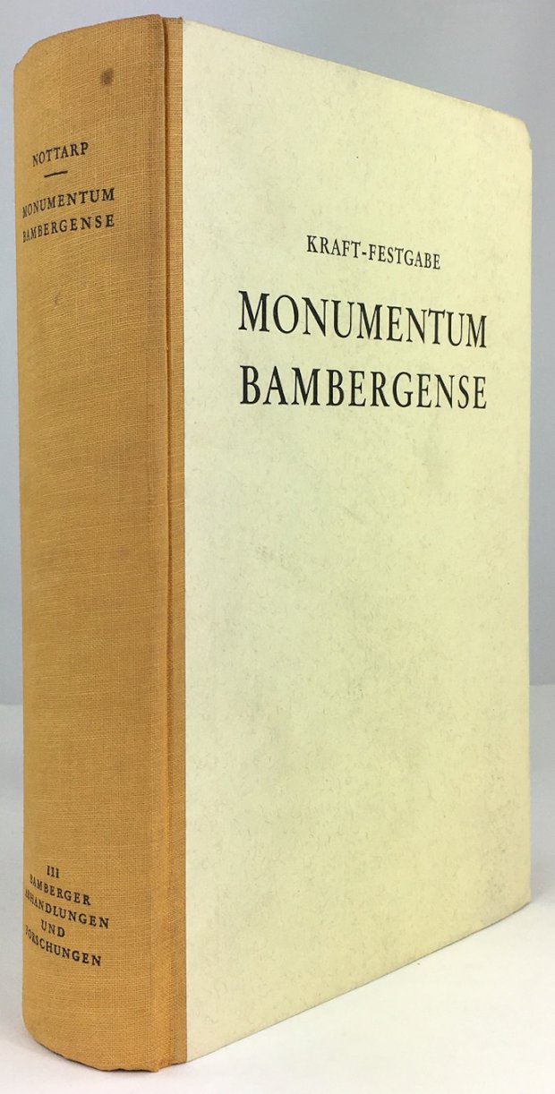 Abbildung von "Monumentum Bambergense. Festgabe für Benedikt Kraft."