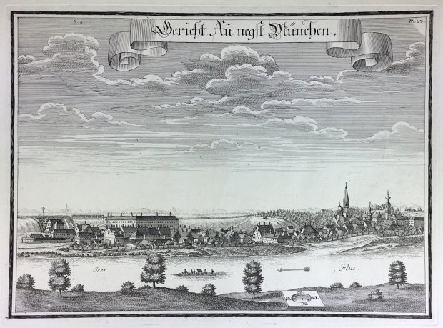 Abbildung von "Gericht Au negst München."