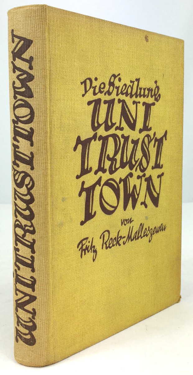 Abbildung von "Die Siedlung Unitrusttown. Roman."