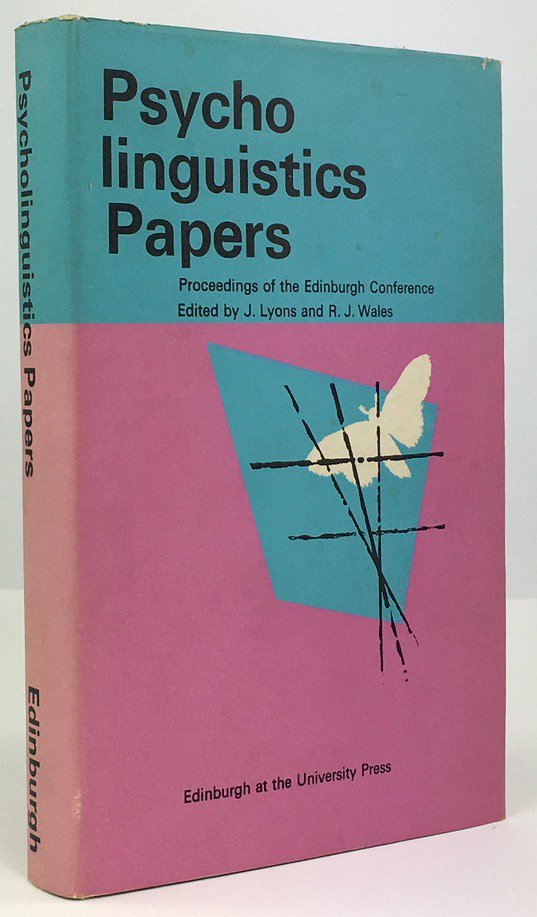 Abbildung von "Psycholinguistics Papers. The Proceedings of the 1966 Edinburgh Conference."