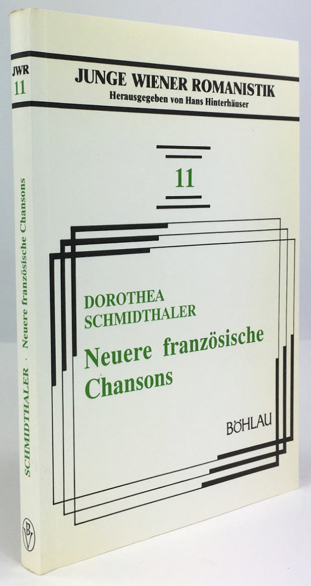 Abbildung von "Neuere französische Chansons. Ein erfolgreiches Genre aus textlinguistischer Sicht."