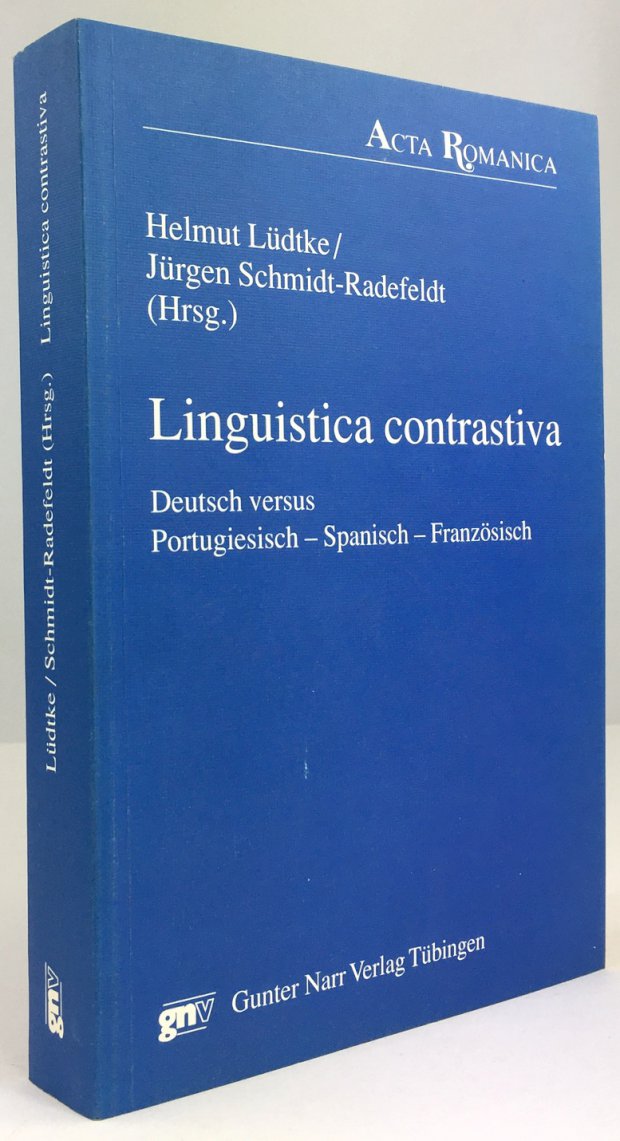 Abbildung von "Linguistica contrastiva. Deutsch versus Portugiesisch - Spanisch - französisch."