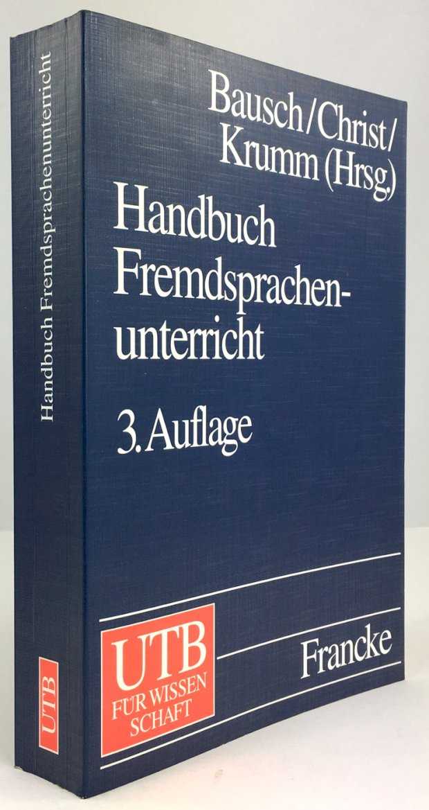 Abbildung von "Handbuch Fremdsprachenunterricht. Dritte, überarbeitete und erweiterte Auflage."