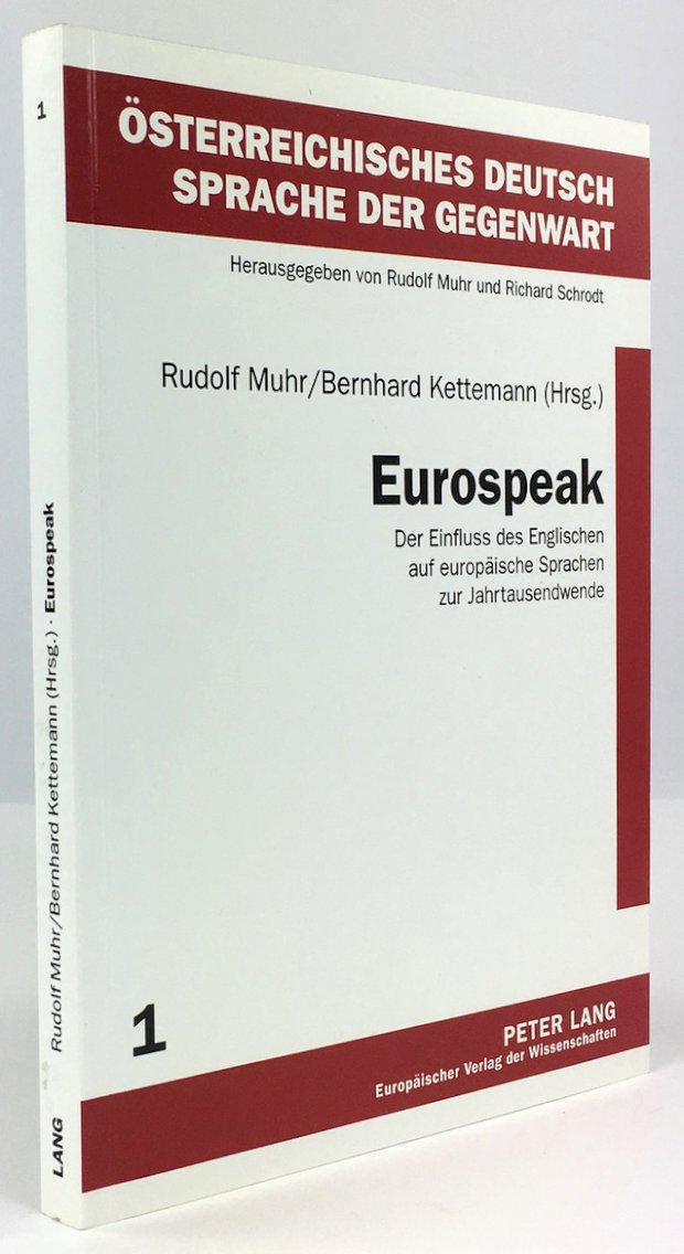 Abbildung von "Eurospeak. Der Einfluss des Englischen auf europäische Sprachen zur Jahrtausendwende."