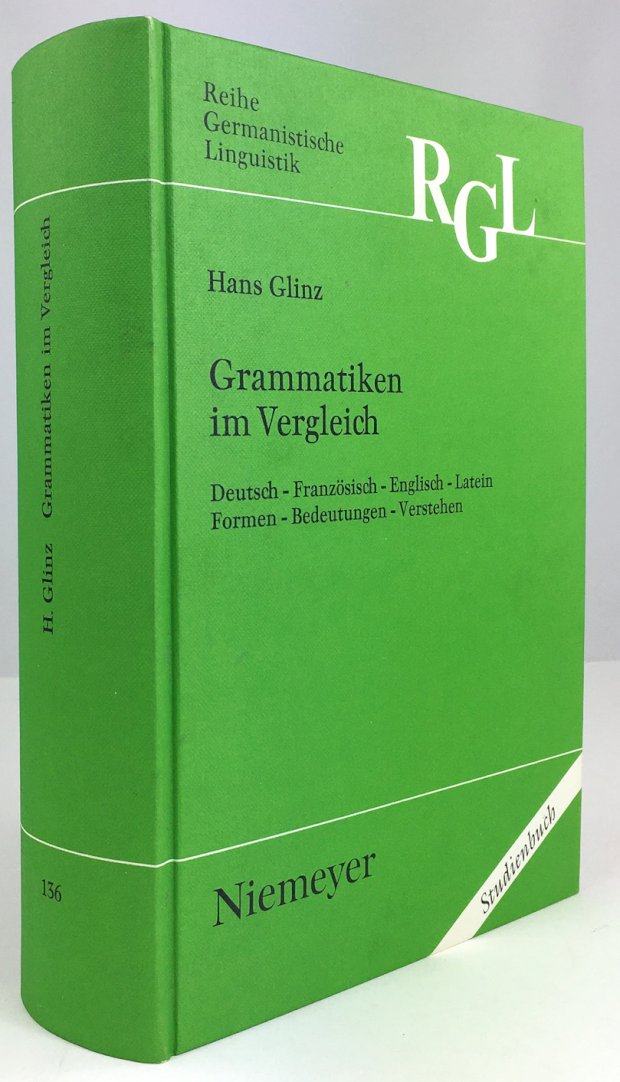 Abbildung von "Grammatiken im Vergleich. Deutsch - Französisch - Englisch - Latein..."