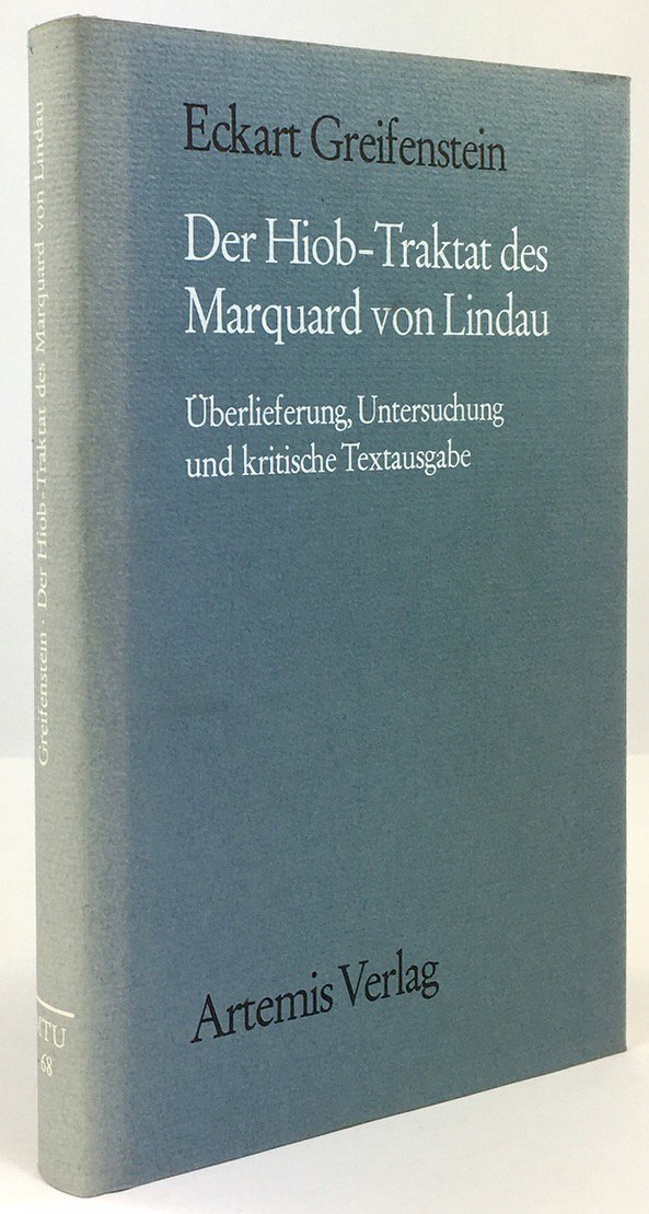 Abbildung von "Der Hiob - Traktat des Marquard von Lindau. Überlieferung, Untersuchung und kritische Textausgabe."