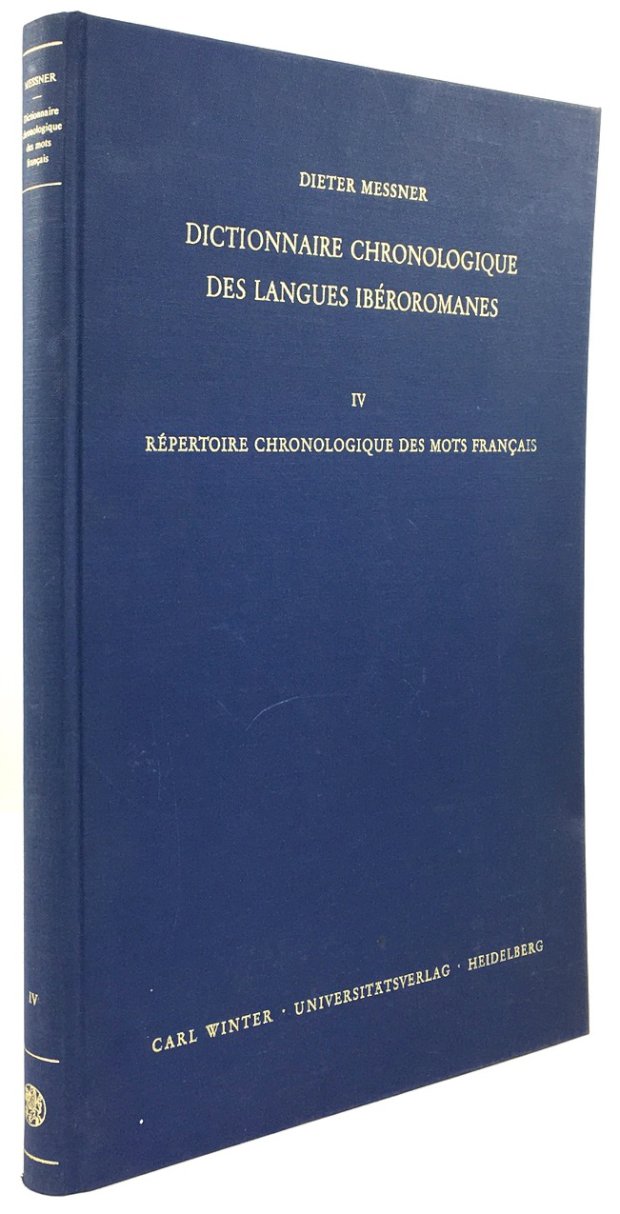 Abbildung von "Répertoire chronologique des mots francais."