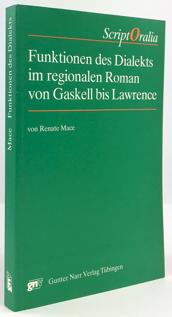 Abbildung von "Funktionen des Dialekts im regionalen Roman von Gaskell bis Lawrence."