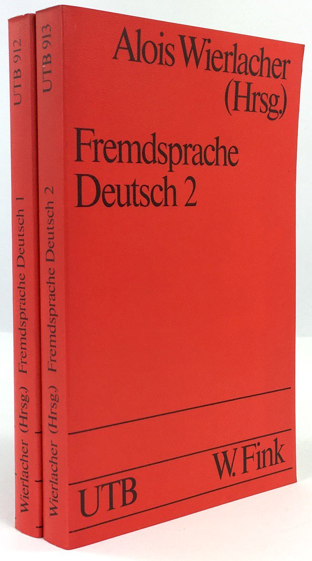 Abbildung von "Fremdsprache Deutsch. Grundlagen und Verfahren der Germanistik als Fremdsprachenphilologie. Band 1 (und) Band 2."