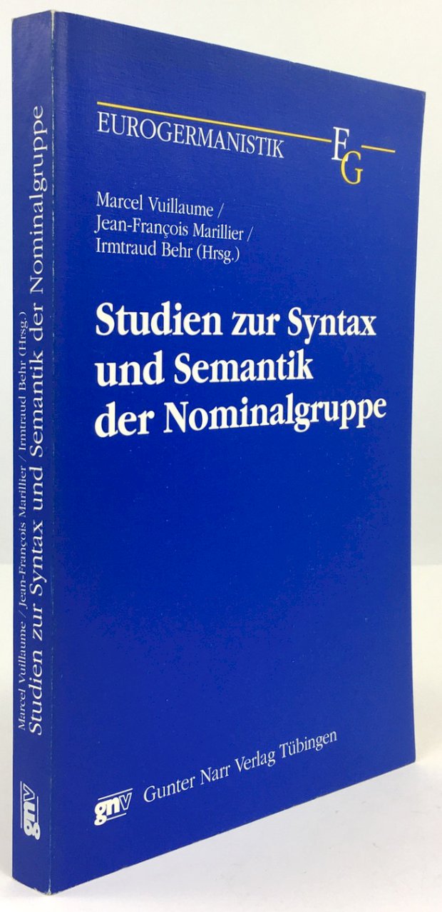 Abbildung von "Studien zur Syntax und Semantik der Nominalgruppe."