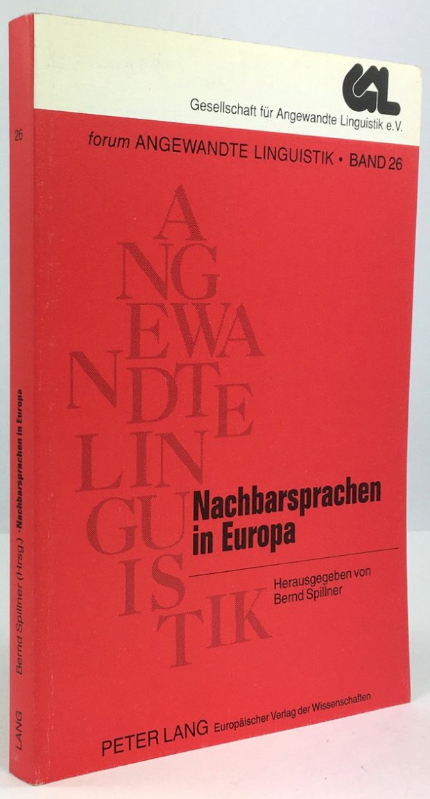Abbildung von "Nachbarsprachen in Europa. Kongreßbeiträge zur 23. Jahrestagung der Gesellschaft für Angewandte Linguistik GAL e.V."