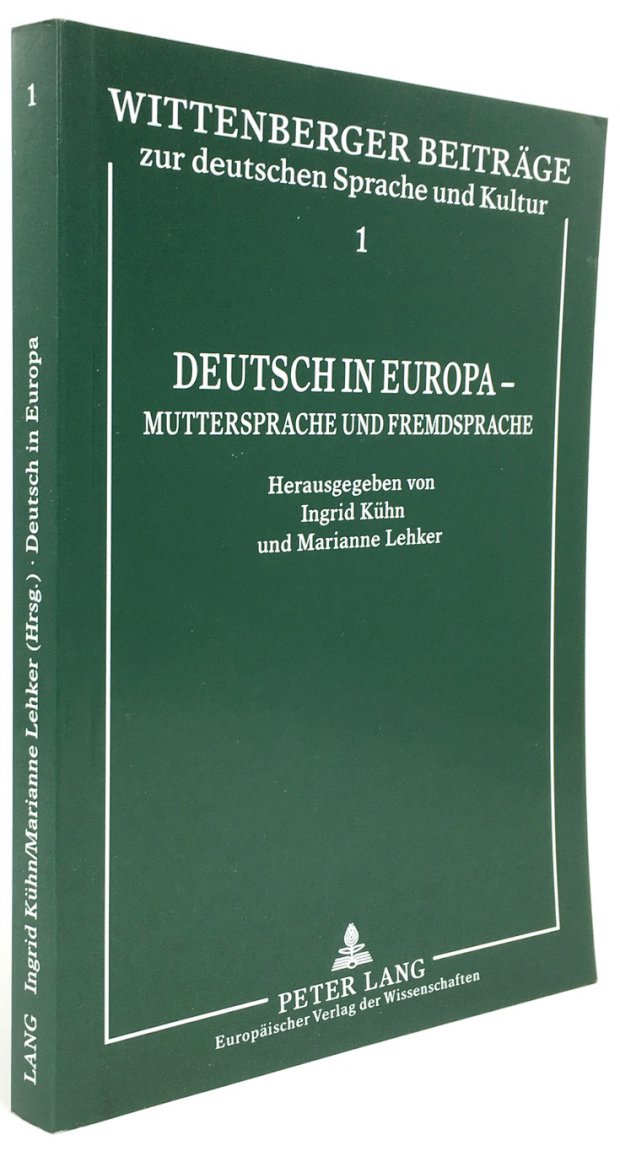 Abbildung von "Deutsch in Europa - Muttersprache und Fremdsprache."