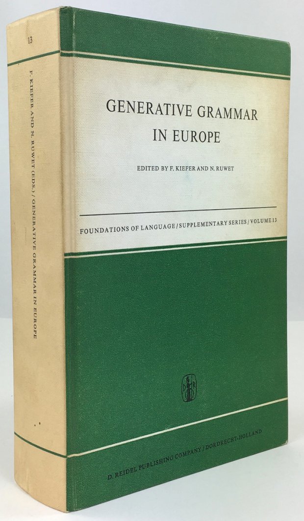 Abbildung von "Generative Grammar in Europe."
